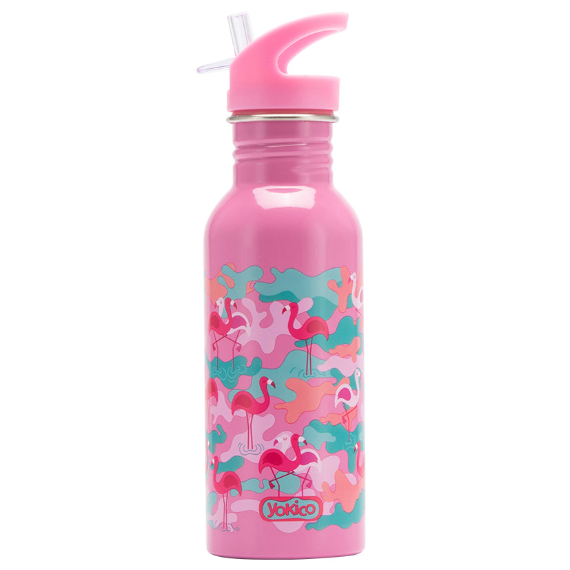 Flamingo Camo Stainless Steel Bottle