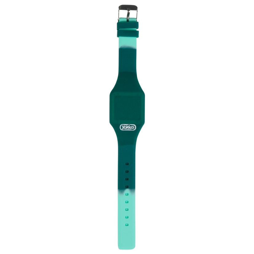 Green Ombre Silicone Watch