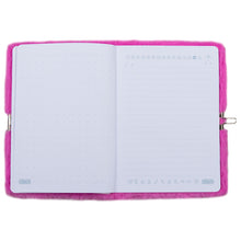 Load image into Gallery viewer, Swan Fluffy Lockable Journal