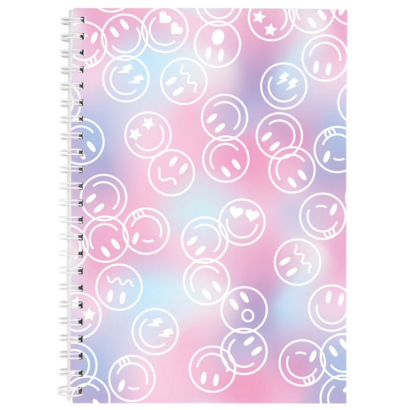 Sparkle Yomoji A4 Spiral Notebook