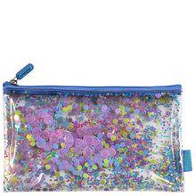 Load image into Gallery viewer, Yomoji Glitter Filled Pencil Case
