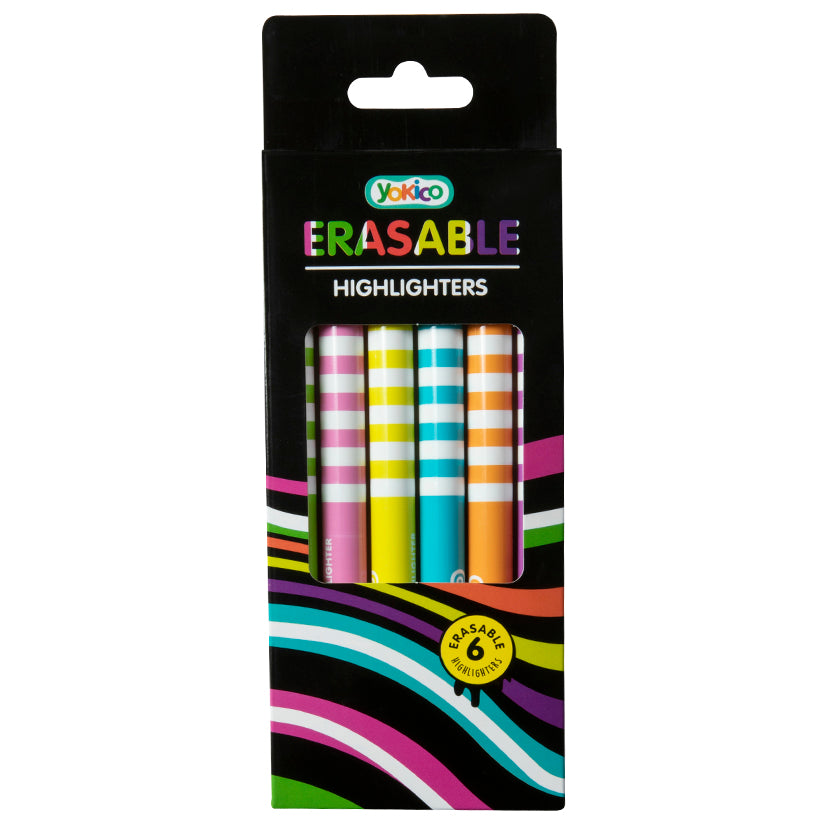 Erasable Highlighter (6 pack)