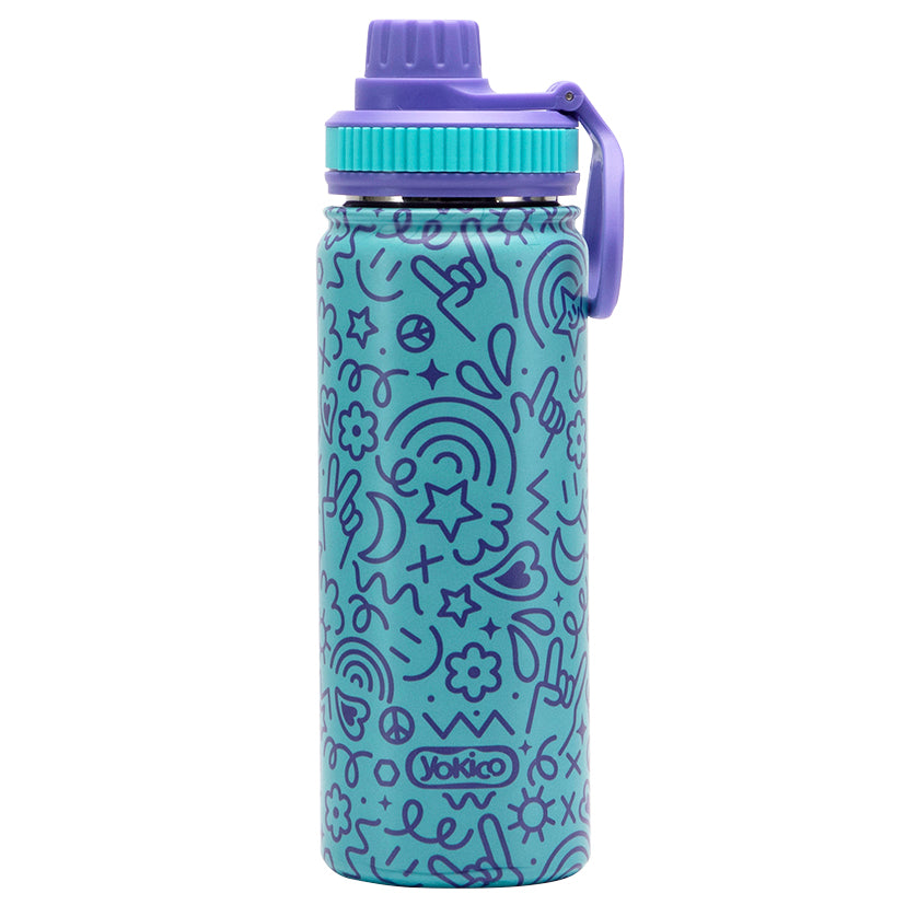 Illi Gumdrops Dbl Wall Stainless Steel Bottle