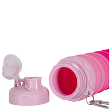 Load image into Gallery viewer, Pink Gumdrops Foldable Silicone Bottle
