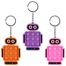 Load image into Gallery viewer, Robo Poppit Keychain
