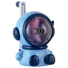 Load image into Gallery viewer, Blue Astronaut Crank It Sharpener
