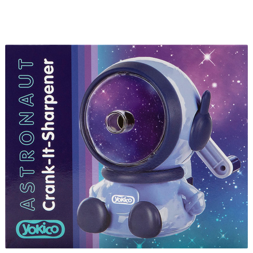 Blue Astronaut Crank It Sharpener