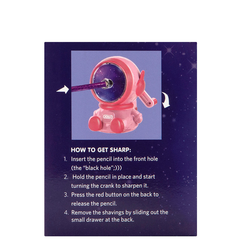 Blue Astronaut Crank It Sharpener