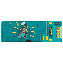 Load image into Gallery viewer, Green Graffiti Games Press&amp;Pop Pencil Case
