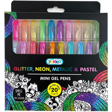 Load image into Gallery viewer, Scented Mini Gel Pens (20 pack)