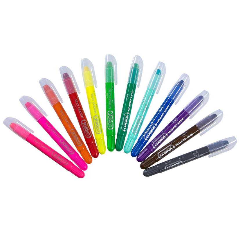 Silky Twisty Crayons (12 Pack) – Yokico