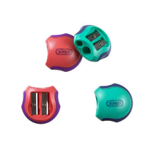 Load image into Gallery viewer, 2 Hole Round Sharpener - Pink / Purple