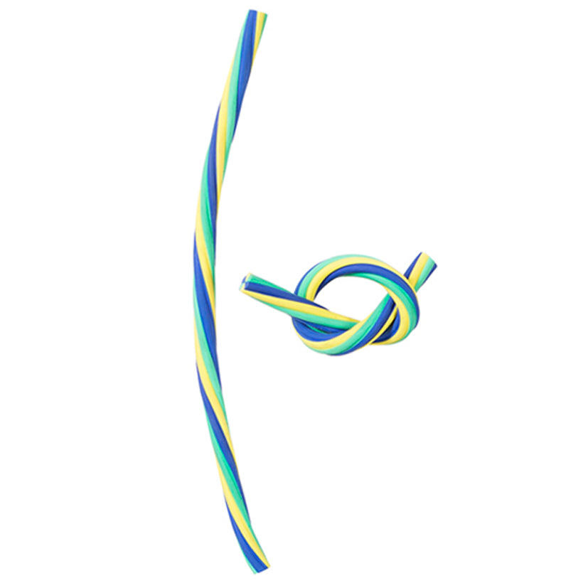 Twirl Blue/Orange Rope Eraser