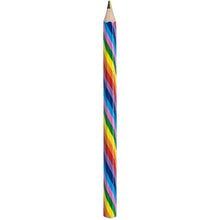 Load image into Gallery viewer, Striped Rainbow Lead Pencil