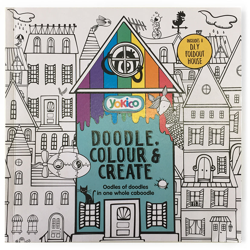 Doodle, Colour & Create Book