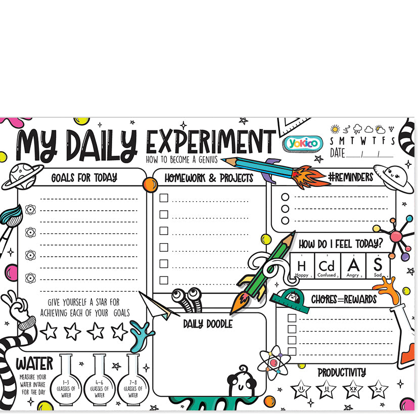My Daily Experiment A4 Planner